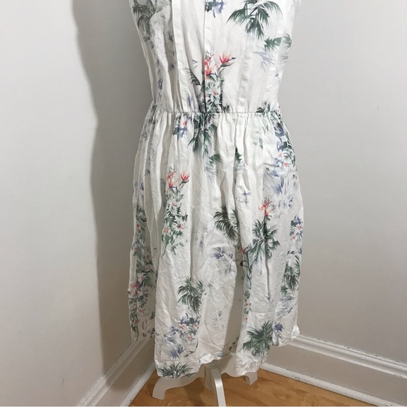 Malvin Floral Linen Dress - Picture 5 of 12